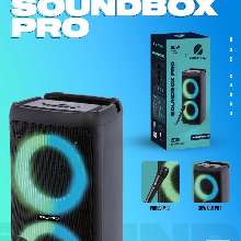 LED LIGHT, RMS STERIO SOUND, 5 HOURS PLAY TIME